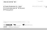 FM/MW/LW Manual de instruções PT Compact Disc Player