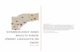 Symbology and Multi-Page Print Layouts in qgis