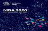 MBA 2020 - Smith School of Business