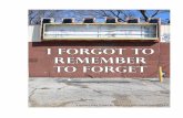 I forgot to remember to forget - IUPUI