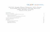 DUNE Single Phase Detector APA Panel Assembly Preliminary ...