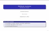 Multibody simulation - Introductory lecture