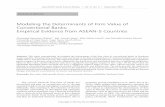 Modeling the Determinants of Firm Value of Conventional ...