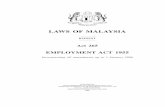 Employment Act 1955 - International Labour Organization