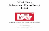 Mel Bay Master Product List