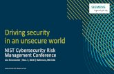 Driving security in an unsecure world