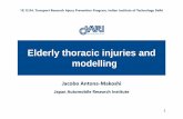 Elderly thoracic injuries and modelling - ERNET