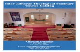 Inter-Lutheran Theological Seminary Course Catalog