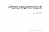 Stabilized finite element methods for convection-diffusion ...