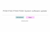 PXW-FS5/ PXW-FS5K System software update