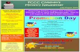 FCCC Children’s Ministry NewsletterMinistry Newsletter