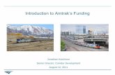 Introduction to Amtrak’s Funding