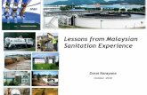 Lessons from Malaysian Sanitation Experience