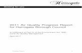 2011 Air Quality Progress Report - Harrogate