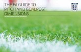 The FA Guide To PiTch And GoAlPosT dimensions