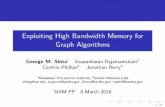 Exploiting High Bandwidth Memory for Graph Algorithms