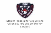 Merger Proposal for Allouez and Green Bay Fire and ...
