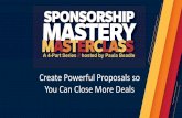 Create Powerful Proposals so You Can Close More Deals