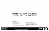MAITLAND CITY COUNCIL STANDARD DRAWINGS