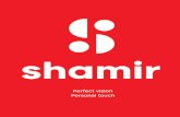 Perfect vision Personal touch - Shamir