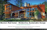 Western Red Cedar – Distinctive, Sustainable Design