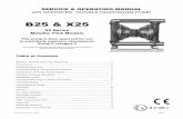 B25 X25 FDA Manual - Blagdon Pump