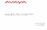 Avaya CMS Database Items and Calculations - Korean