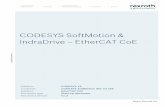 CODESYS SoftMotion & IndraDrive EtherCAT CoE