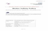 Water Safety Policy