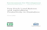 Fast Track Land Reform and Agricultural Productivity in ...