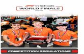 F1 in Schools 2019 World Finals Competition Regulations