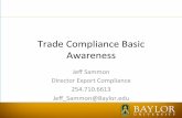 Export Compliance Slides - Baylor.pdf | EDUCAUSE