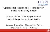 Optimising Intermodal Transport in Ports Feasibility Study ...