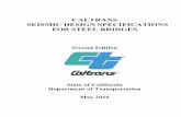 CALTRANS SEISMIC DESIGN SPECIFICATIONS FOR STEEL BRIDGES
