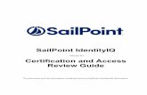 Certification and Access Review Guide - SailPoint