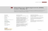Warehouse Management (WM) Case Study III