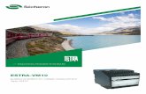 ESTRA-VM10 Isolated amplifiers for voltage measurement