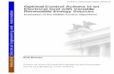 Optimal Control Actions in an Electrical Grid with ...