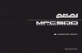MPC500 Quick manual - Akai Pro