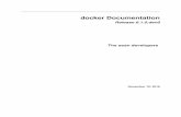 docker Documentation - Read the Docs