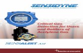 Critical Gas Detection for Users and Bottlers of Acetylene Gas