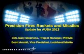 Precision Fires Rockets and Missiles