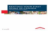 Renting Your First Home in Canada