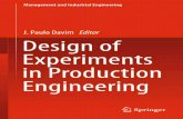 J. Paulo Davim Editor Design of Experiments in Production ...
