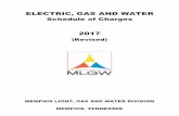 ELECTRIC, GAS AND WATER