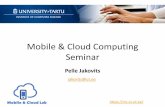 Mobile & Cloud Lab Mobile & Cloud Computing Seminar