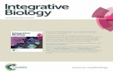 Integrative Biology - Royal Society of Chemistry