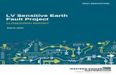 LV Sensitive Earth Fault Project