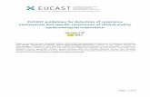 EUCAST detection of resistance mechanisms 170711