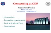 Computing at CDF